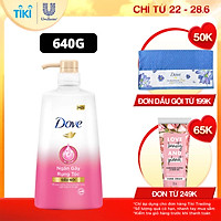 Dầu Gội Dove Ngăn Gãy Rụng Tóc Tinh Chất Dưỡng Tóc Bioserum Cho Tóc Chắc Khỏe X5 640G