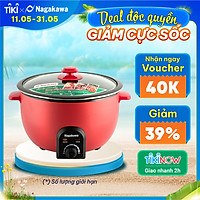 Lẩu Điện Nagakawa NAG1902 (4.0 Lít) - Hàng Chính Hãng