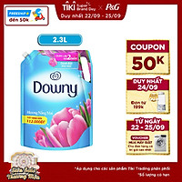 Nước Xả Vải Downy Hương Nắng Mai Dạng Túi (2.3 Lít)