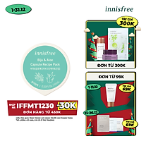 Mặt Nạ Ngủ Dạng Hủ Từ Bija & Nha Đam Innisfree Capsule Recipe Pack Bija & Aloe (10ml) - 131170952
