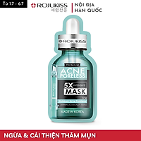 Mặt nạ ROJUKISS giúp ngăn ngừa mụn và cải thiện vết thâm mụn
