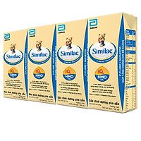 Lốc 04 Hộp Sữa Nước Abbott Similac 180ml