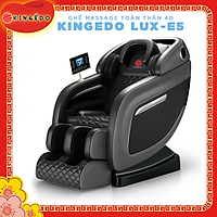 Ghế Massage Toàn Thân Cao Cấp KING EDO 4D LUX-E5 - Máy Mát xa Nhiệt - Chuyên Sâu Cho Cổ, Vai, Gáy, Lưng, Eo, Chân - Giảm Đau Mỏi Toàn Thân Cho Dân Văn Phòng, Gymer, Người Già, Người Lao Động Nặng - Hàng Chính Hãng