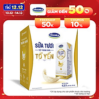 Thùng 24 Hộp Sữa Tươi Tiệt Trùng Chứa Tổ Yến Vinamilk 180ml