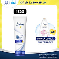 Sữa rửa mặt bọt mịn 130g Dove sạch sâu cho da khô da mềm ẩm mượt Serum tốt