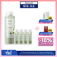 Nước Cân Bằng Làm Sạch Dầu Nhờn Mamonde Pore Clean Toner 250ml + 100ml