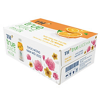 Thùng 24 Chai Nước Uống Sữa Trái Cây TH True Juice Milk Cam Tự Nhiên