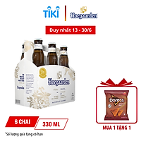 Lốc 6 Chai Bia Hoegaarden White (330ml x 6 Chai)