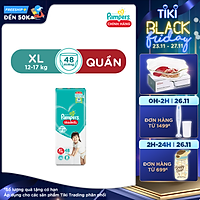 Tã Quần Pampers Giữ Dáng Mới Gói Đại M60/XXL44/L54/XL48
