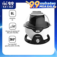 Nồi Chiên Đa Năng Đảo Chiều 360 độ Nagakawa NAG3301 (6 Lít) - Hàng chính hãng