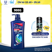 Dầu Gội Đầu cho nam 900g Clear Men Cool Sport Bạc hà đánh bay gàu, ngứa và vi khuẩn mát lạnh cực đỉnh suốt ngày dài