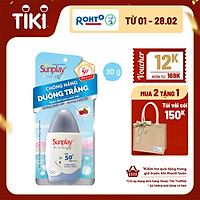 Sữa Chống Nắng Dưỡng Da Trắng Đẹp Sunplay Whitening UV SPF 50, PA++++ (30g)