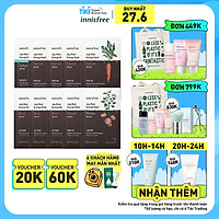 Combo 10 Mặt nạ Innisfree Jeju root energy mask (6 tặng 4)