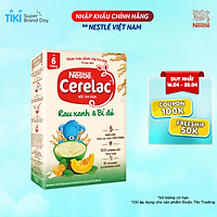 Bột Ăn Dặm Nestlé Cerelac - Rau Xanh Và Bí Đỏ (200g)