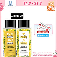 Combo Dầu Gội Xả LBP Dưỡng Tóc Chắc Khỏe Bồng Bềnh Với 100% Dừa Tươi Và Hoa Mimosa
