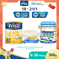 Bột Ăn Dặm Ngũ Cốc Gạo Sữa Friso Gold 300g + Tặng 1 hộp Lock & Lock