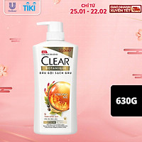Dầu Gội đầu Clear Botanique 9 Thảo Dược Quý Cho Da Đầu Yếu Với 3X Sức Mạnh Đánh Bay Gàu Nhờn Ngứa 630g