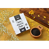 Bột lá nhuộm tóc màu Đen Ogatic 50gr thảo dược