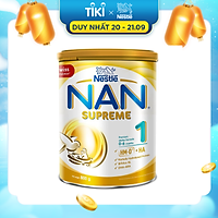 Sản phẩm dinh dưỡng công thức Nestlé NAN SUPREME 1 lon 800g (CÔNG THỨC BỔ SUNG 2HM-O)