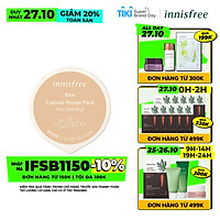 Mặt Nạ Ngủ Dạng Hủ Từ Gạo Innisfree Capsule Recipe Pack Rice (10ml) - 131170951