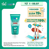 Kem rửa mặt cho da mụn, nhạy cảm Hada Labo Acne Care Calming Cleanser 80g