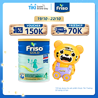 Sữa bột Friso Gold 4 1400g dành cho trẻ từ 2 - 6 tuổi + Tặng bộ đồ chơi ngẫu nhiên cho bé