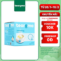 Trà Tearoma túi lọc vị TRÀ LÀI, TRÀ OLONG, TRÀ SEN, TRÀ ĐÀO (Hộp 20 túi x 2g)