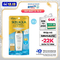 Sữa Chống Nắng Hằng Ngày Dưỡng Trắng Sunplay Skin Aqua Clear White SPF 50+, PA++++ (25g)