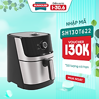 Nồi Chiên Không Dầu 6L Sunhouse SHD4027 - Hàng chính hãng