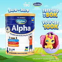 Sữa bột DIELAC ALPHA 4 - Hộp thiếc 1500g (dành cho trẻ 2-6 tuổi)