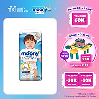 Tã Quần Cao Cấp Moony Nhật Bản Bé Trai XL38 (38 Miếng)
