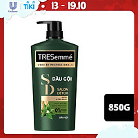 Dầu Gội TRESemmé Salon Detox Cho Tóc Chắc Khỏe Bóng Mượt Với Gừng & Trà Xanh Giúp Detox Tóc Sạch Sâu 850g