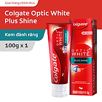 Kem đánh răng Colgate Optic White làm trắng và sáng răng 100g