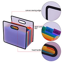 Túi 12 Ngăn Đựng Hồ Sơ Giấy Tờ A4 (33.3 x 31 x 3cm)