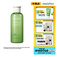 Sữa dưỡng ẩm từ trà xanh đảo Jeju Innisfree Green Tea Balancing Lotion Ex 160ml - NEW