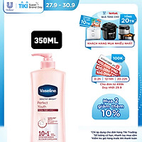 Sữa Dưỡng Thể Vaseline Trắng Da Điểm 10 (350ml)