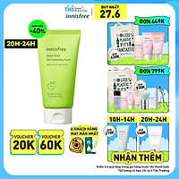 Sữa rửa mặt làm sạch sâu Innisfree Apple Seed Soft Cleansing Foam 131171066 (150g)