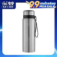 Bình Giữ Nhiệt Bằng Thép Không Gỉ Lock&Lock Vacuum Bottle LHC6180SLV (800ML)