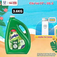 Nước Rửa Chén Bát Sunlight Trà Xanh Nhật Bản 3.6kg