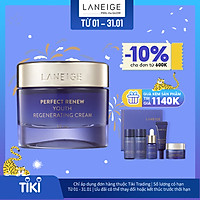 Kem dưỡng giúp ngăn chặn các dấu hiệu lão hóa sớm LANEIGE Perfect Renew Youth Regenerating Cream 50ml