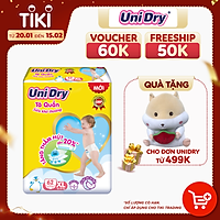 Tã Quần Em Bé Siêu Khô Thoáng Unidry Size XL62