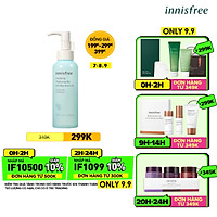 Gel Tẩy Trang Dành Cho Da Mụn Innisfree Bija Trouble Cleansing Gel 150ml - 131172684