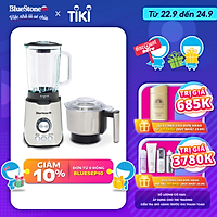 Máy xay sinh tố BlueStone BLB-5339 (1,5L - 800W - Cối thủy tinh) - Hàng Chính Hãng