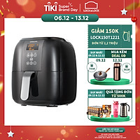 Nồi Chiên Không Dầu Điện Tử Lock&Lock ECF-300B (3 lít) - Hàng Chính Hãng