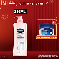 Sữa Dưỡng Thể 350Ml Vaseline Dưỡng Ẩm Sáng Da Instant Radiance Vi Chất Phản Quang Giúp Da Sáng Tức Thì Gấp 4 Lần