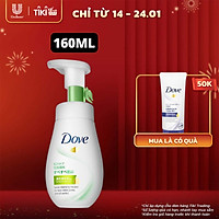 Sữa rửa mặt bọt mịn 160ml Dove sạch sâu cho da dầu kiềm dầu & se khít lỗ chân lông Serum tốt