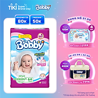 Miếng Lót Sơ Sinh Bobby Fresh Newborn 1 - 64 (64 Miếng)