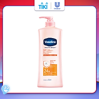 Sữa Dưỡng Thể Vaseline SPF24PA++ Sun + Pollution Protection Chống Nắng Và Dưỡng ẩm Cho Da Sáng Khỏe Mịn Màng Bảo Vệ Da Tới 4H 350ml