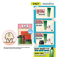 Phấn phủ kiềm dầu đa năng Ininisfree No Sebum Mineral Powder 5g (Phiên bản Peanuts giới hạn)
