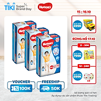 Combo 3 Gói Tã Quần Huggies Dry Gói Cực Đại XXL56 (56 Miếng)
